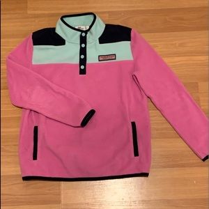 Vineyard Vines Girls Fleece Shep Shirt